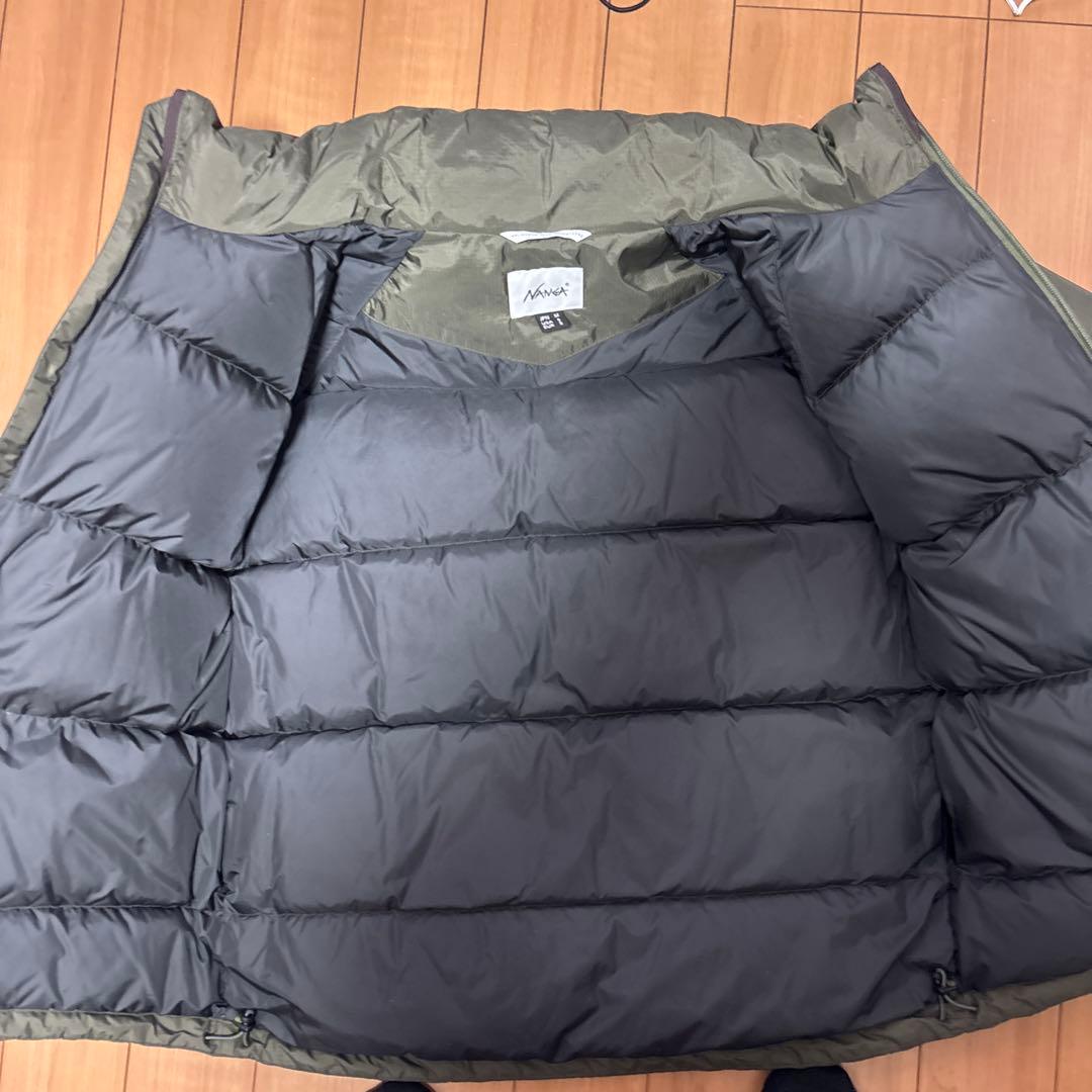 Nanga オリーブ ダウンジャケット