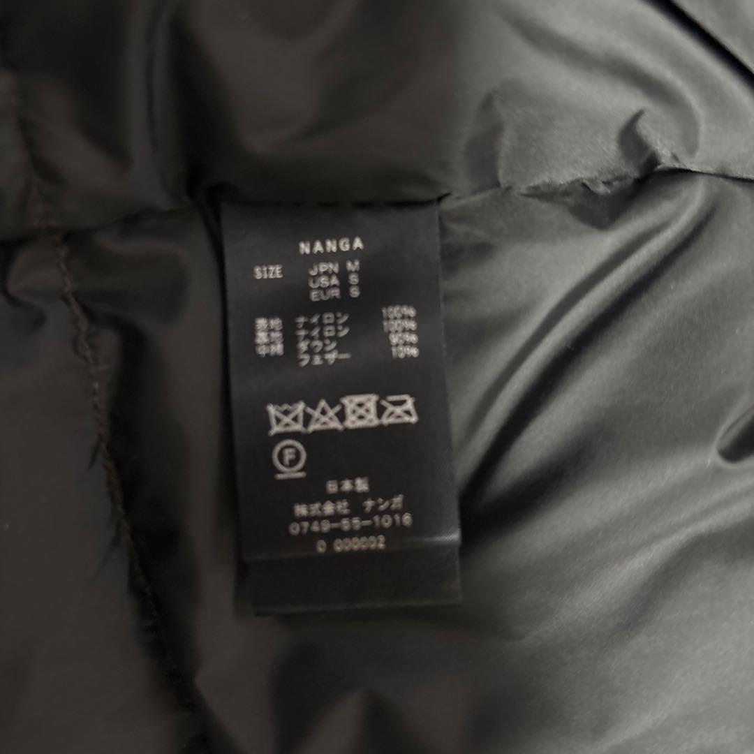 Nanga オリーブ ダウンジャケット