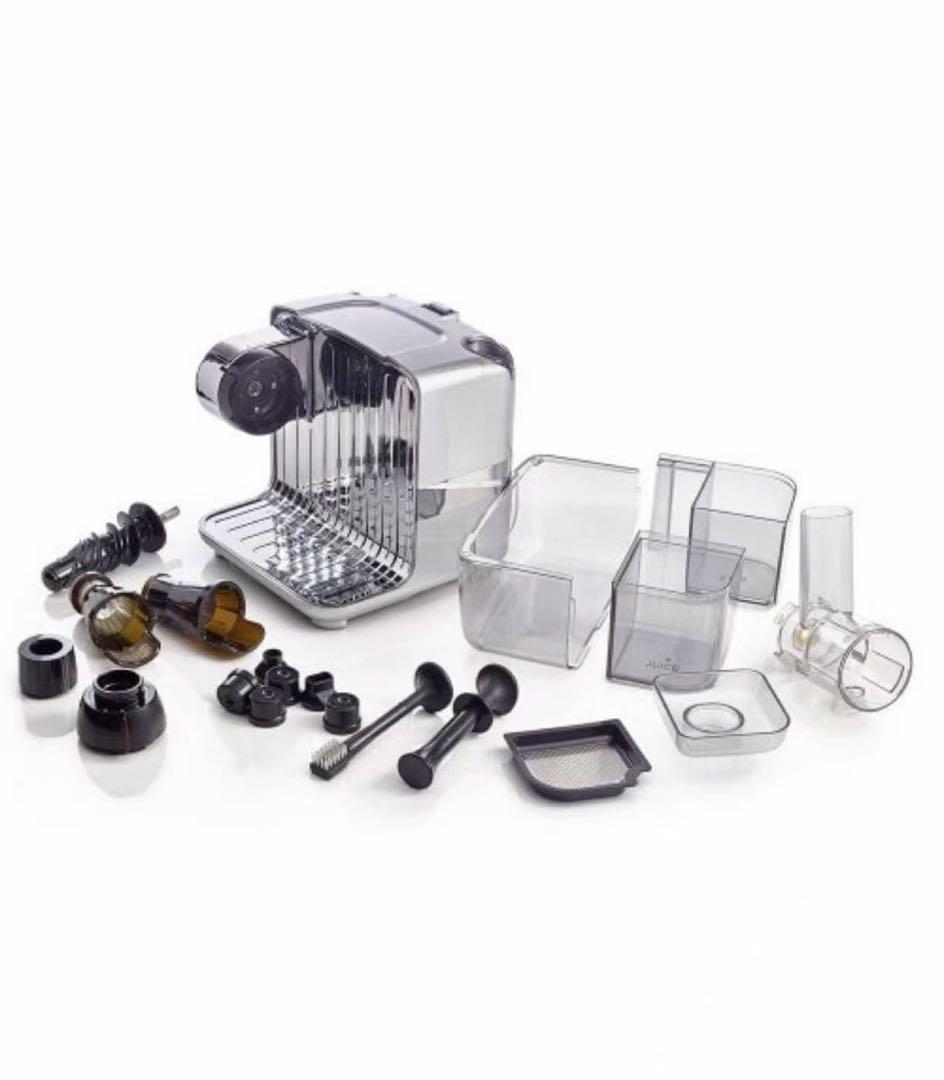 家電 Omega/オメガ ジュースキューブ 300 ジューサー シルバー