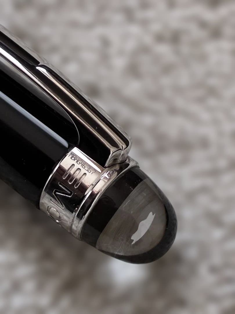 ◾️美品◾️モンブランスターウォーカーボールペン◾️ミッドナイトブラック◾️新品リフィル