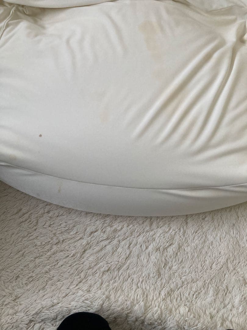 無印良品　体にフィットするソファ大　65×65×43cm 綿デニム　ヒッコリー