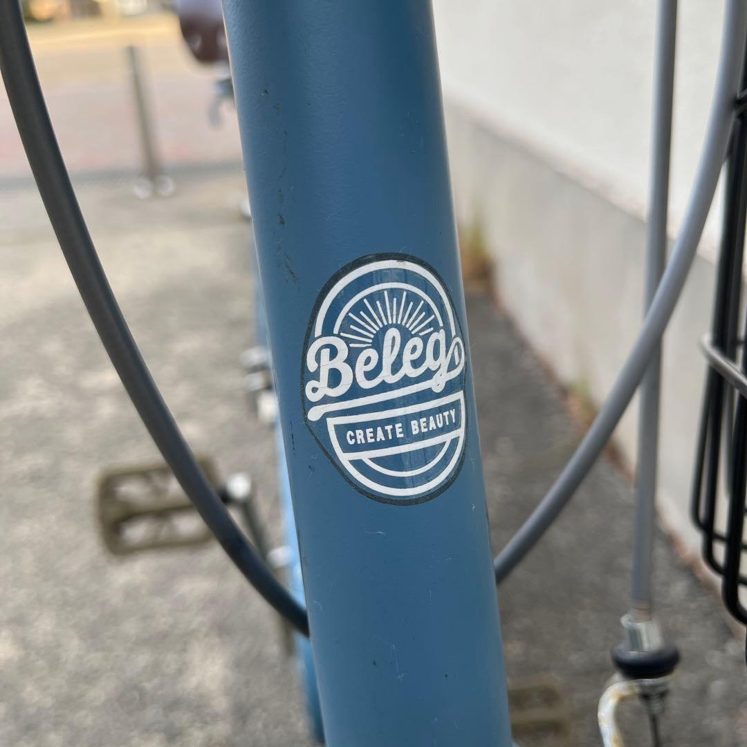 大阪　シティサイクル自転車　26インチ　6段変速　オートライト