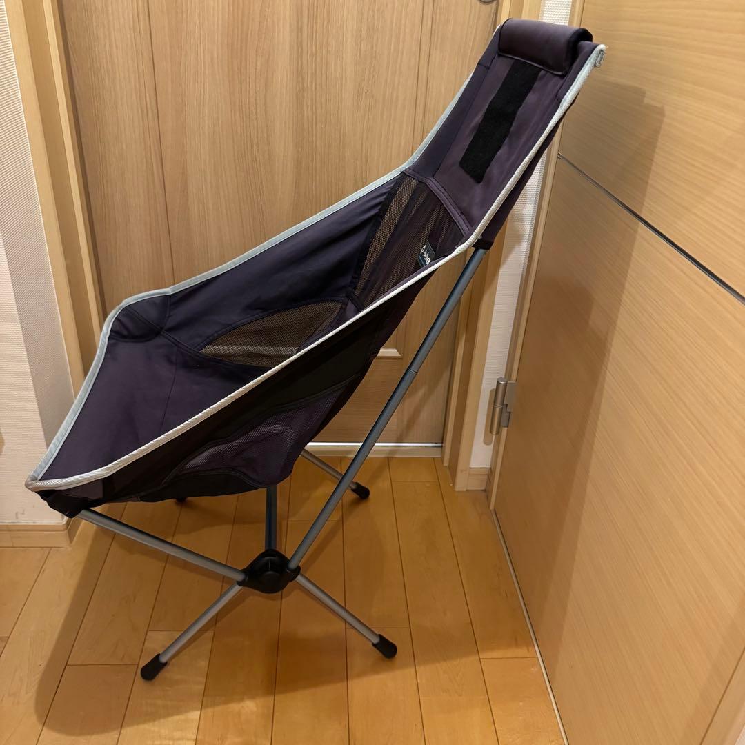 人気Helinox chair Two ヘリノックス チェアツー　グレー灰色