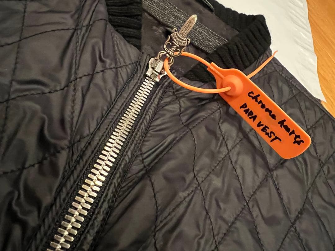 クロムハーツ PAPA キルティングナイロンベスト chrome hearts