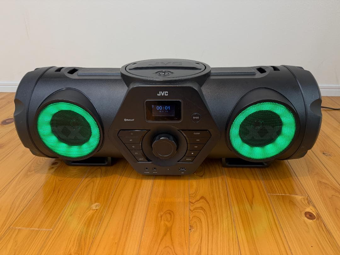 JVC Bluetooth搭載パワードウーハーCDシステム