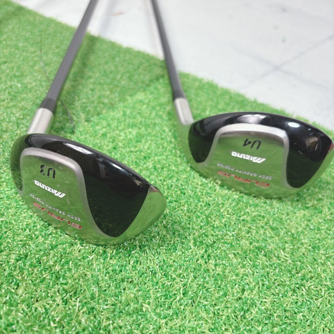 ミズノ　ユーラス　14本フルセット　ゴルフクラブ　コースデビュー　初心者