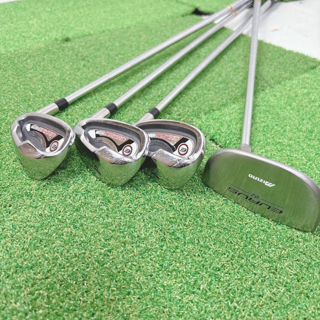 ミズノ　ユーラス　14本フルセット　ゴルフクラブ　コースデビュー　初心者