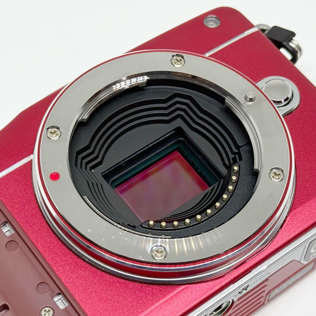 OLYMPUS PEN Mini E-PM2 レッド オリンパス ミラーレス 赤