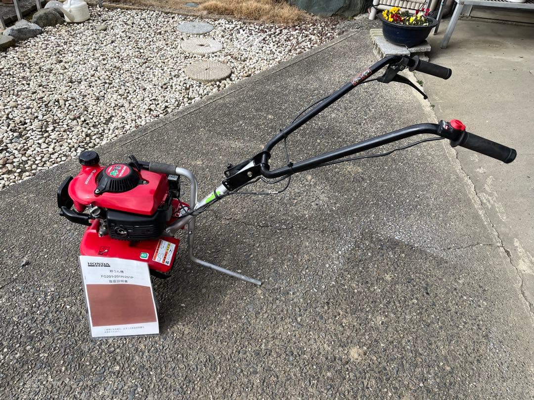 【トムトム】ホンダ　耕運機　プチな　FG201 整備済実働　送料込