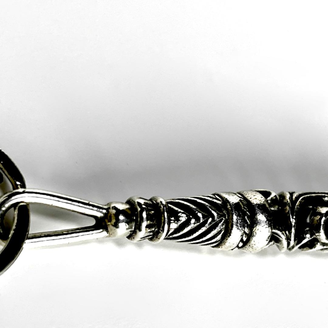 正規 クロムハーツ SMALL ROLLER スモール ローラー キーホルダー