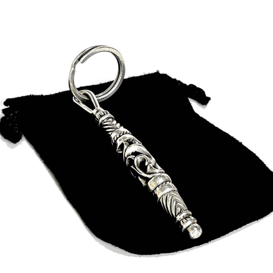 正規 クロムハーツ SMALL ROLLER スモール ローラー キーホルダー