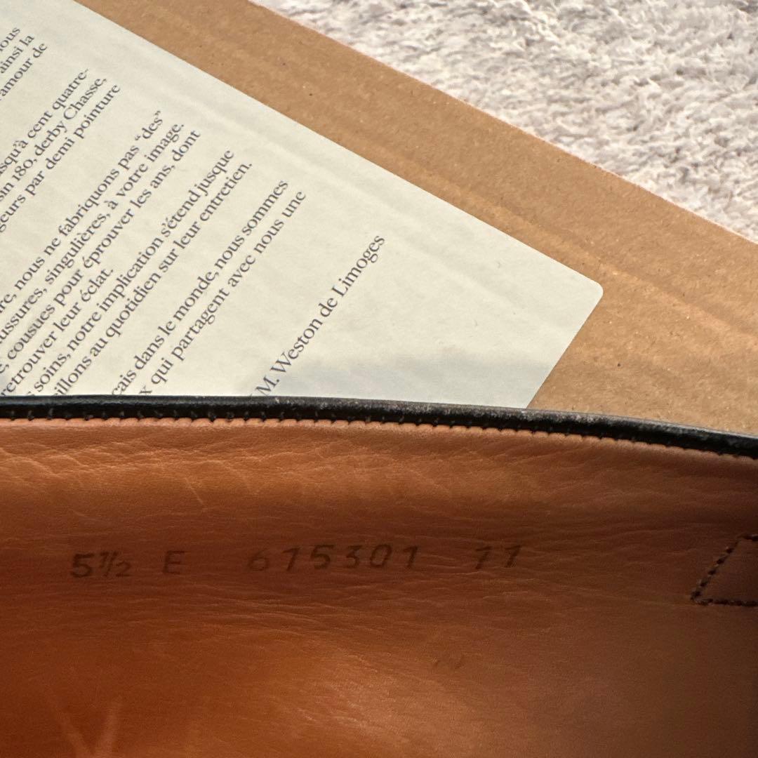 JMウェストンブラックローファー サイズ5ハーフ