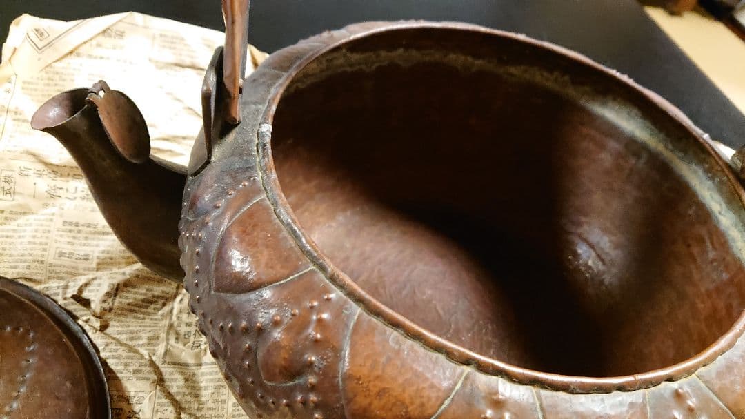 銅製 やかん レトロ 骨董