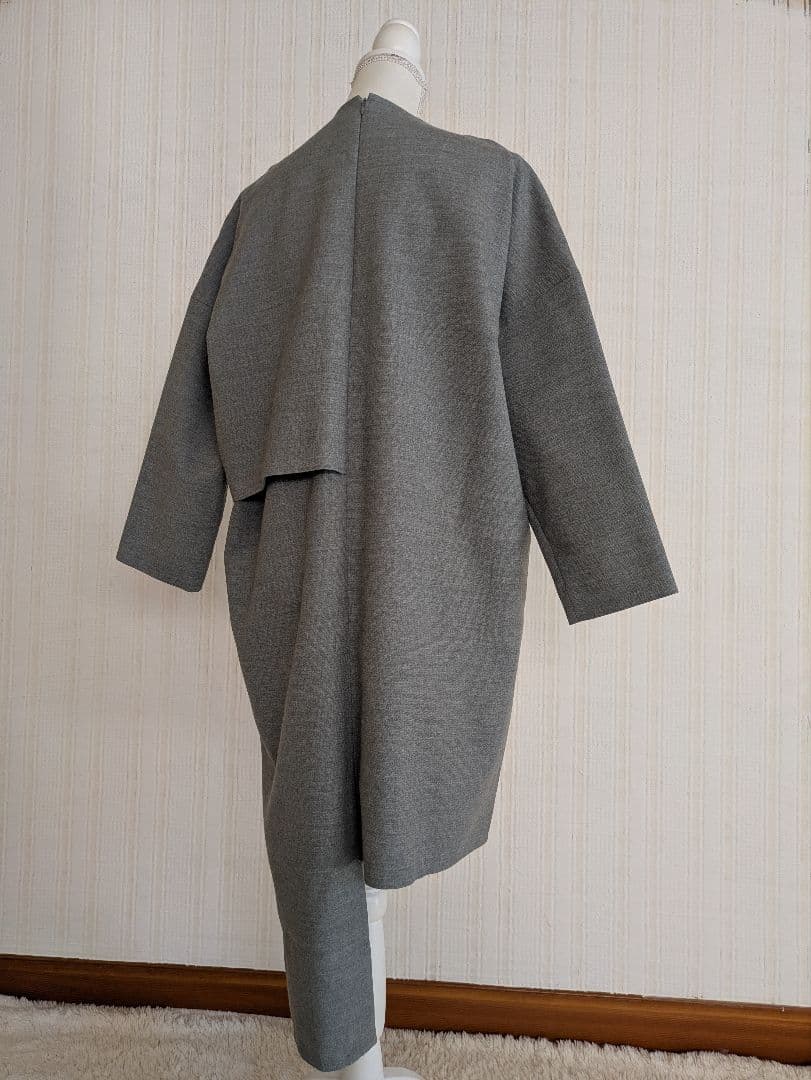 ENFOLD ウールアシンメトリーワンピース