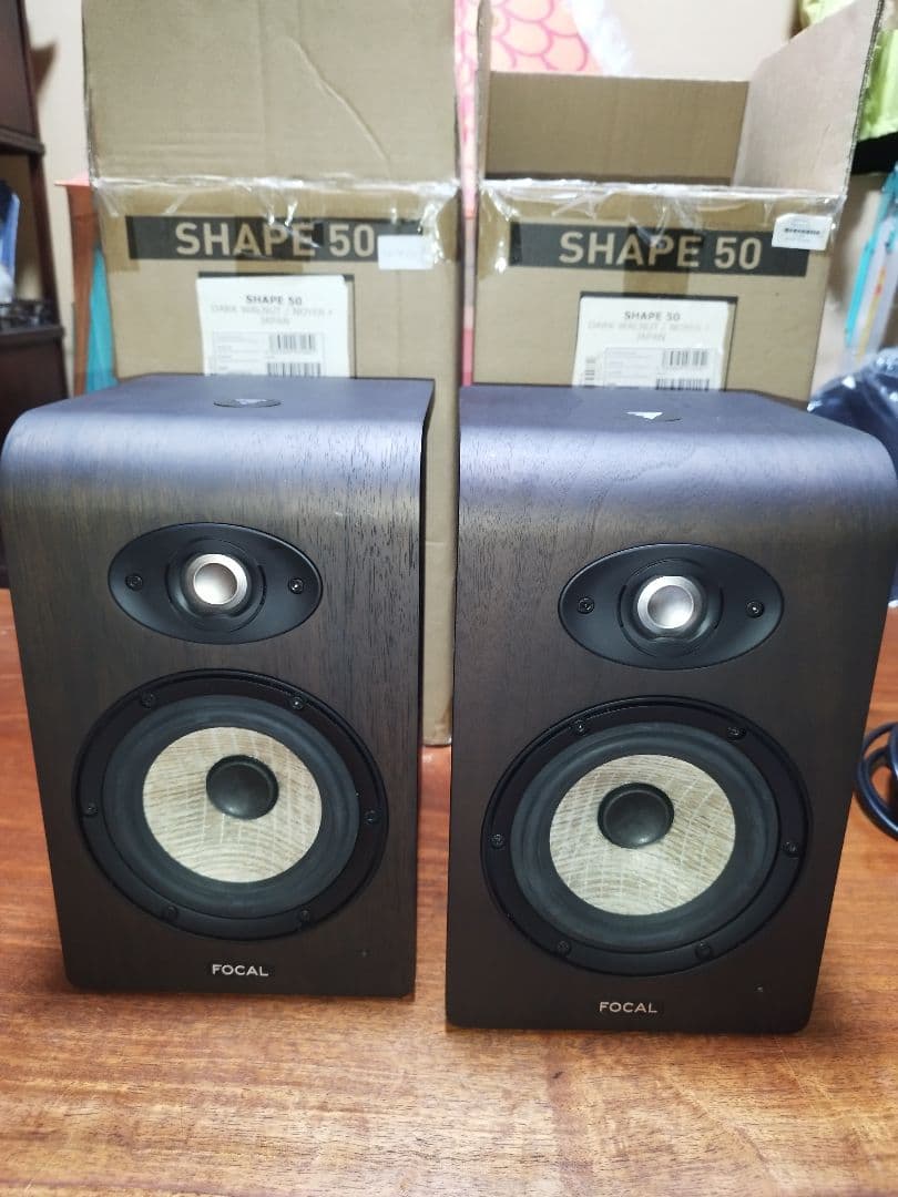 focal shape50　ペア　モニタースピーカー　shape　50