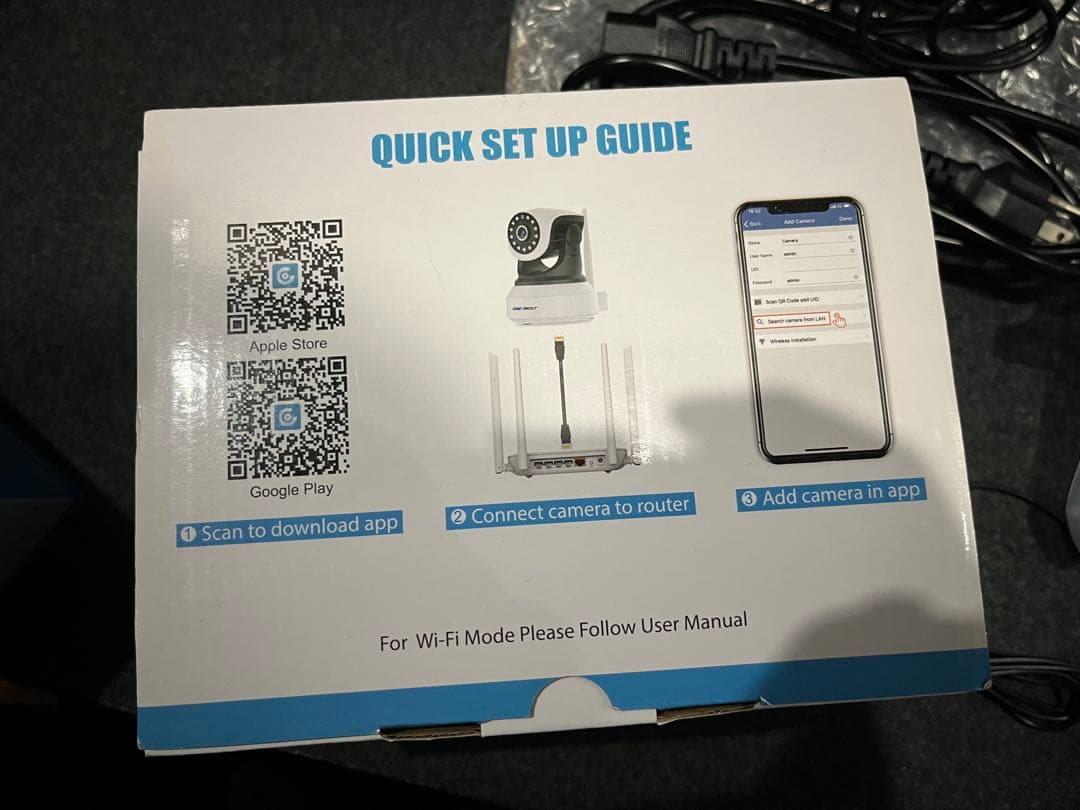 防犯カメラ 録画機 NVR PoEカメラ 有線 LANケーブル GENBOLT