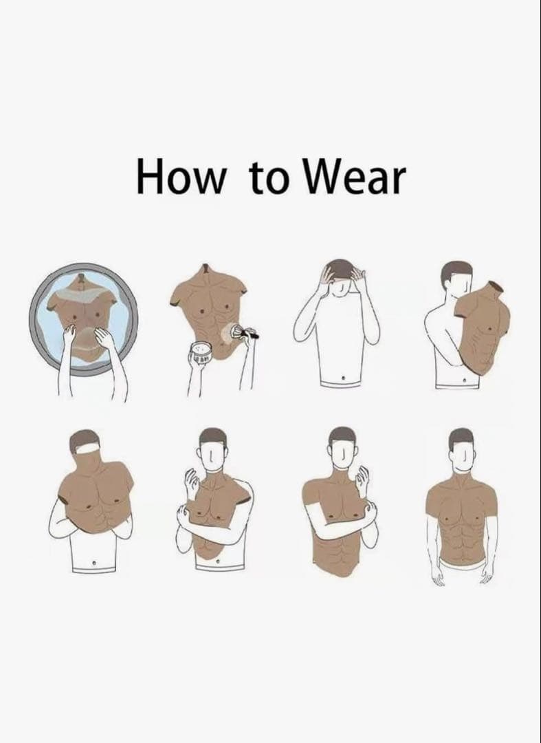 早い者勝ち 新品未使用 筋肉スーツ イケメン コスプレ 仮装 シリコンスーツ