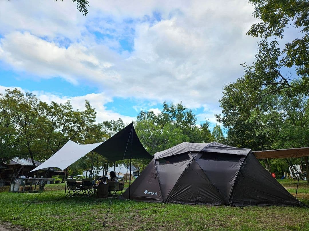 もりた727　幕男　しろ　ヘキサタープ　アーバンフォレスト