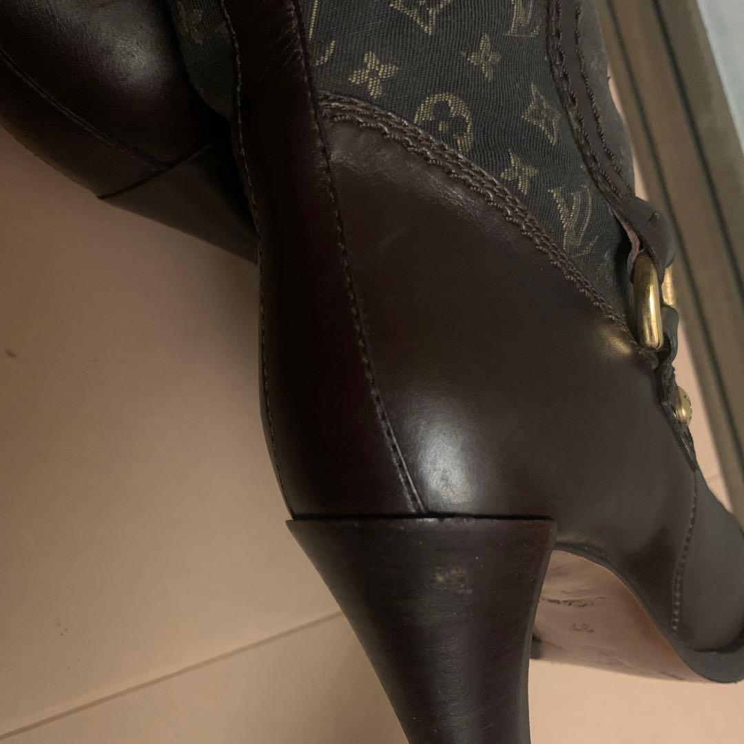 Louis Vuitton ルイヴィトン　ロングブーツ ブラウン