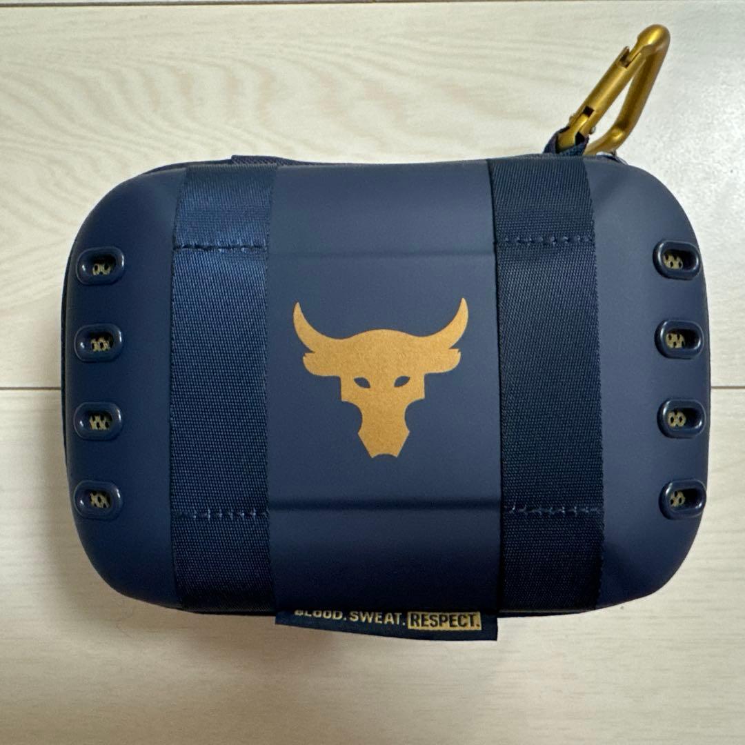 【美品】JBL UA アンダーアーマー Project Rock ヘッドホン 紺