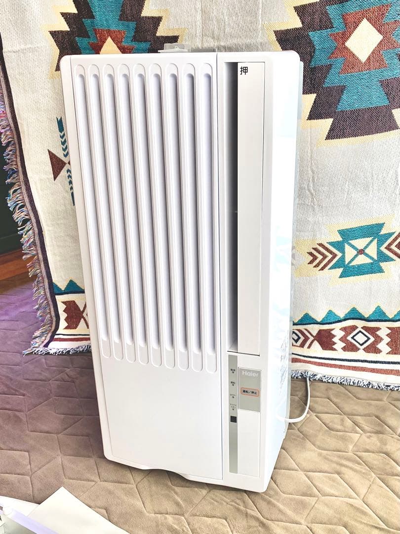 【美品】窓用エアコン Haier JA-16T（W）