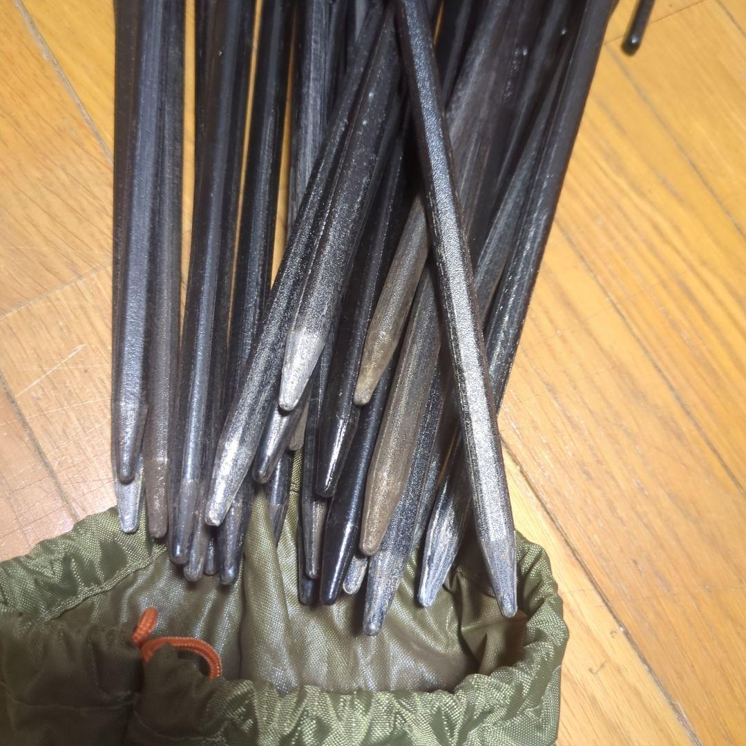 エリッゼステーク 28cm 30本セット 鍛造ペグ　バラ売り可能