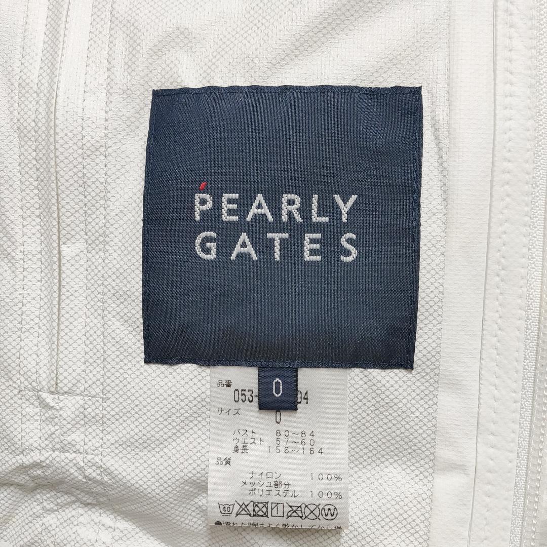 ○★新品未使用 パーリーゲイツ リップストップレインスーツ上下セット ホワイトS