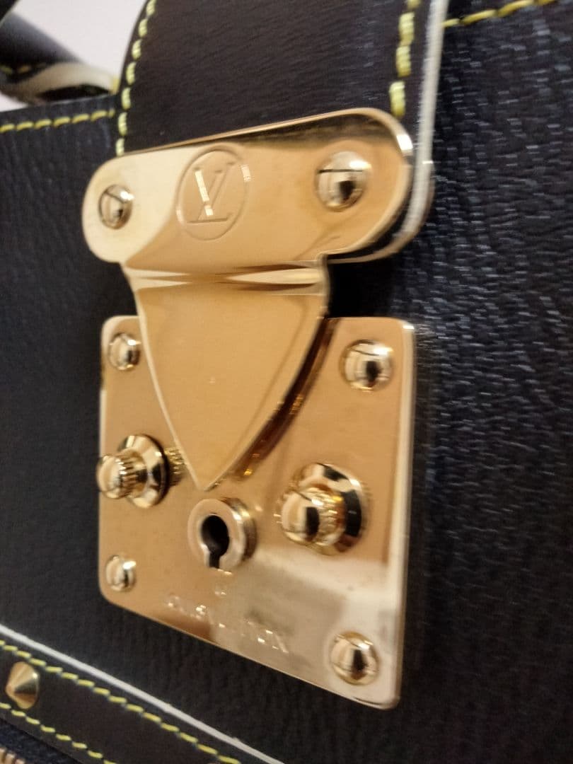 きんです　ルイヴィトン　スハリ　ファビユロー　黒　美品