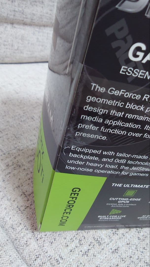 新品 Palit RTX4060Ti JETSTREAM 16GB