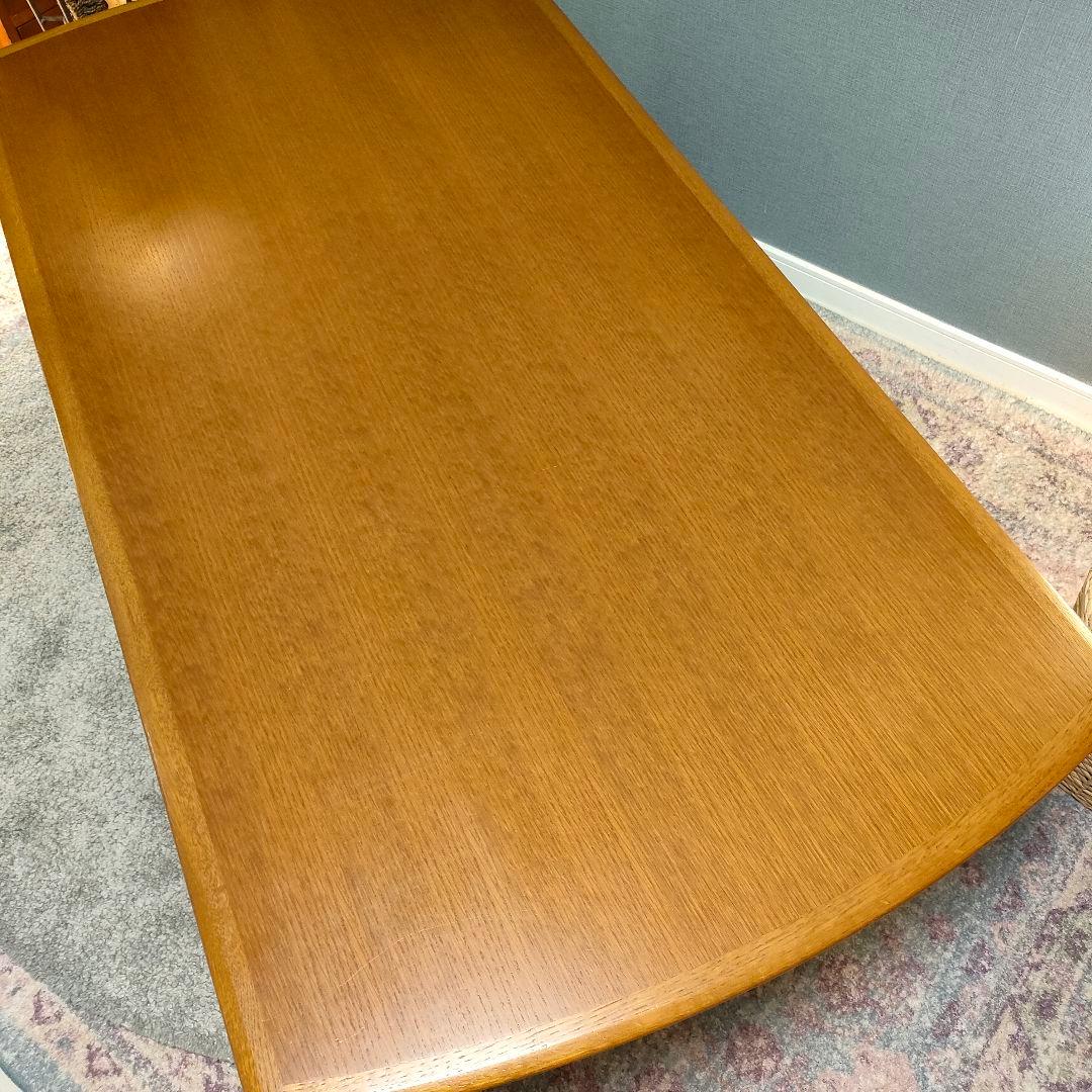 のーづ(nissin日進木工) 飛騨家具 オーク材 ローテーブル