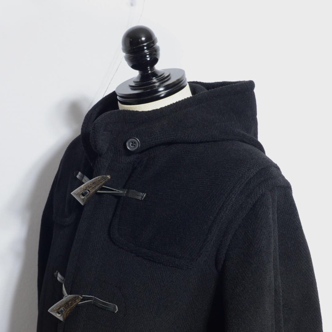 超極上品 INVERTERE製 ムーアブルック ダッフルコート ブラック 38
