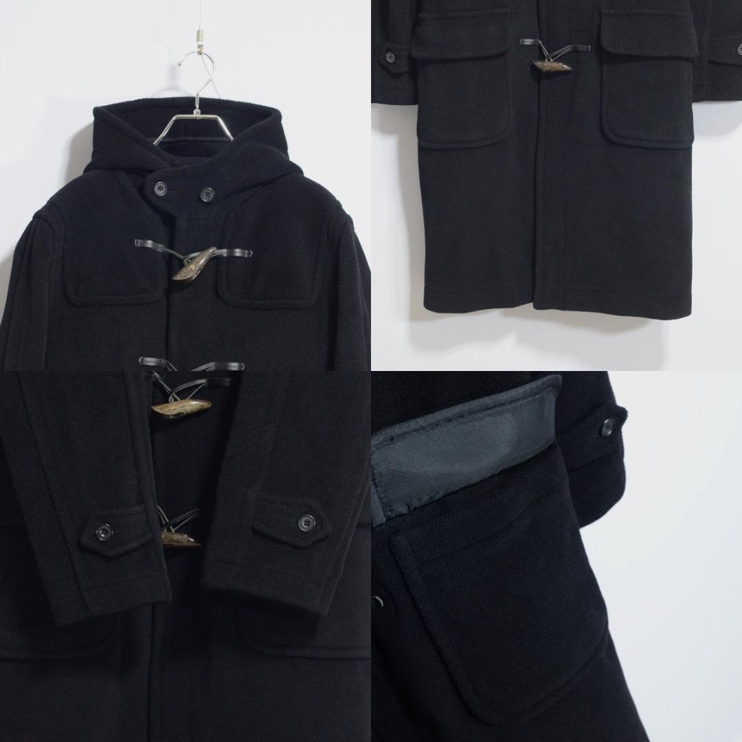 超極上品 INVERTERE製 ムーアブルック ダッフルコート ブラック 38