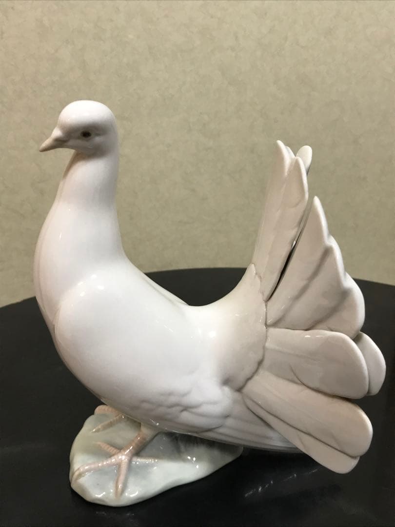 リヤドロ　鳩　ヴィンテージ 平和の象徴　白い鳩　希少　絶版