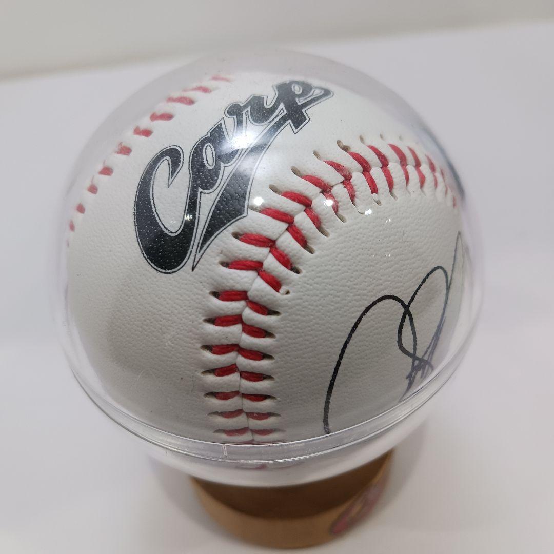 Y2981-29 カープ 野球サインボール 黒田4個 色紙サイン オリックス
