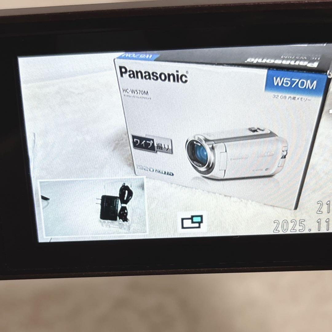 【希少】Panasonic HC-W570M Wi-Fi搭載　フルハイビジョン
