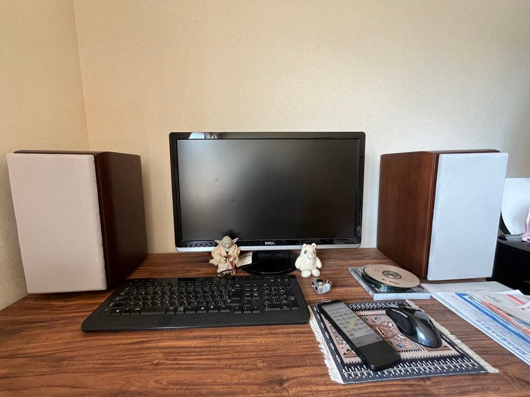 自作スピーカー　② ウォールナット無垢エンクロージャー