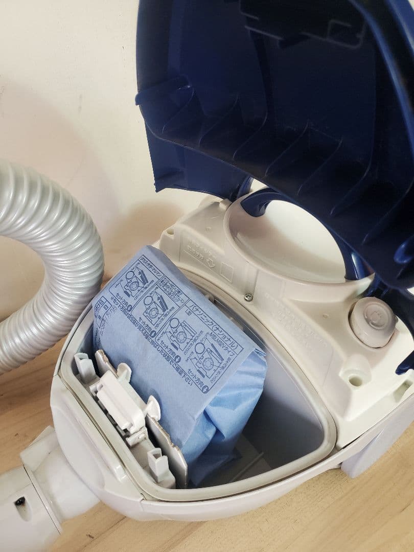 東芝 掃除機 紙パック式 クリーナー VC-D50K-L 2019年製 ブルー