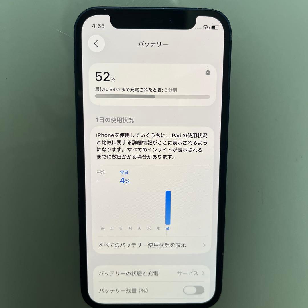 SIMフリー　iPhone12 mini 256GB