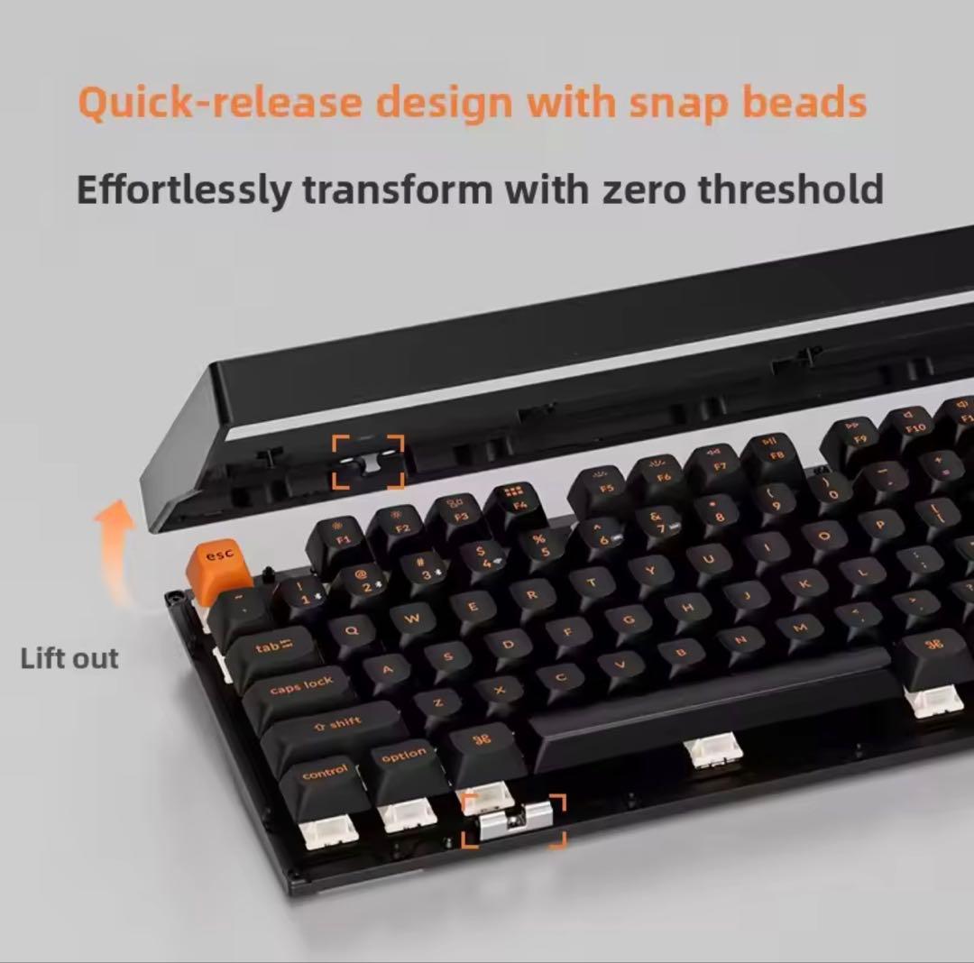 Keychron Z6 Ultra アルミニウムメカニカルワイヤレスキーボード