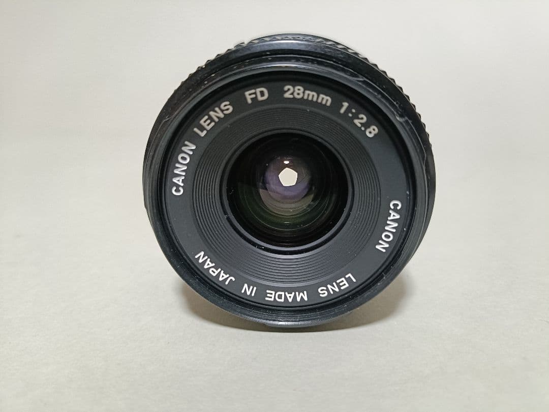 Canon A-1 ブラック 28mm f/2.8レンズ付き