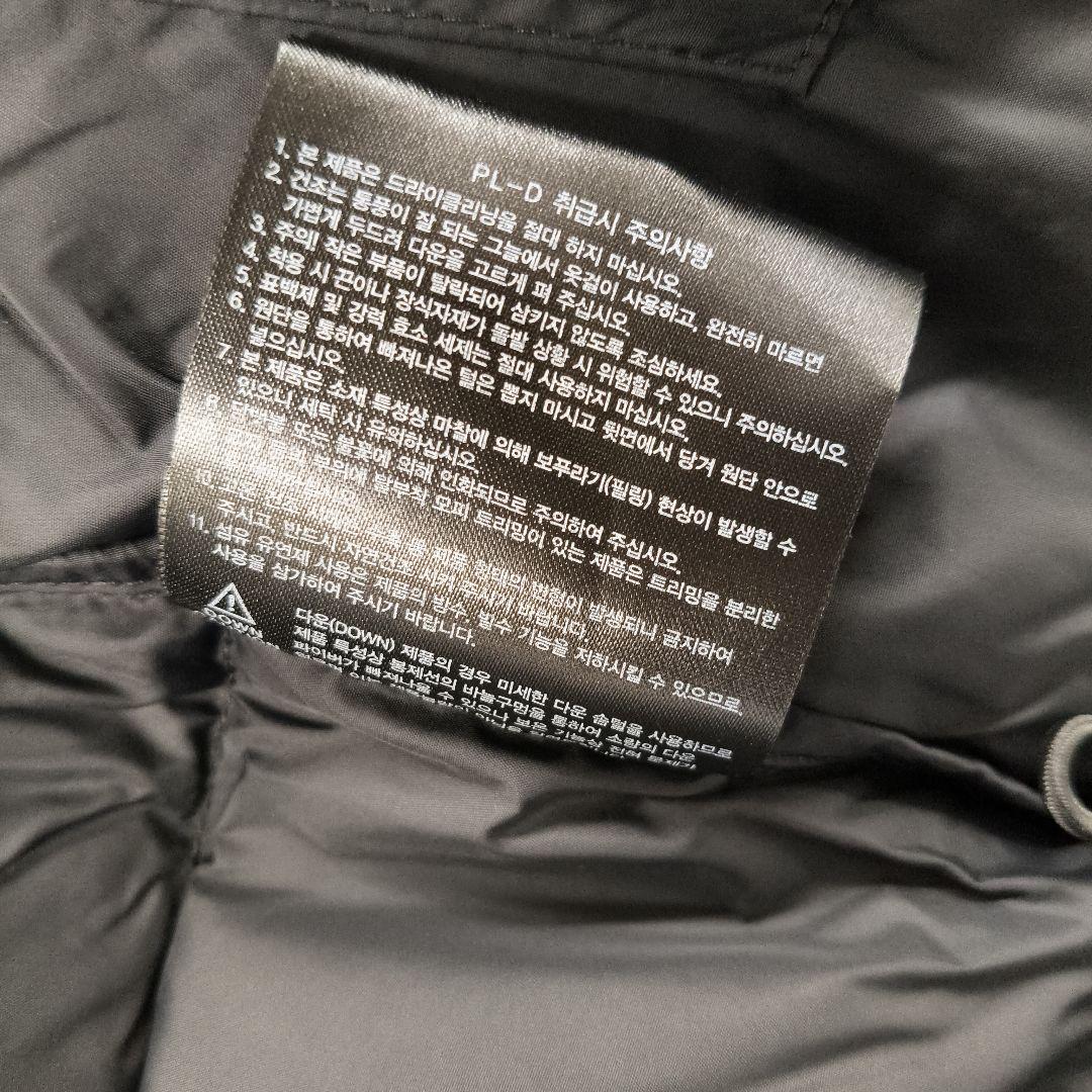 未使用 THE NORTH FACE ブラックダウンジャケット 海外製