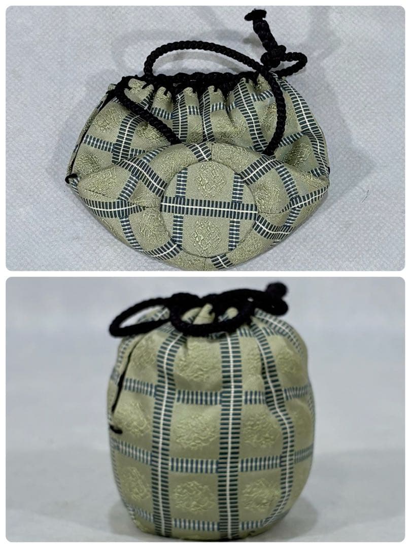 美濃焼　佐々木八十二造　古瀬戸ルイザ(擂座)茶入　美品　共箱　茶道具　送料込