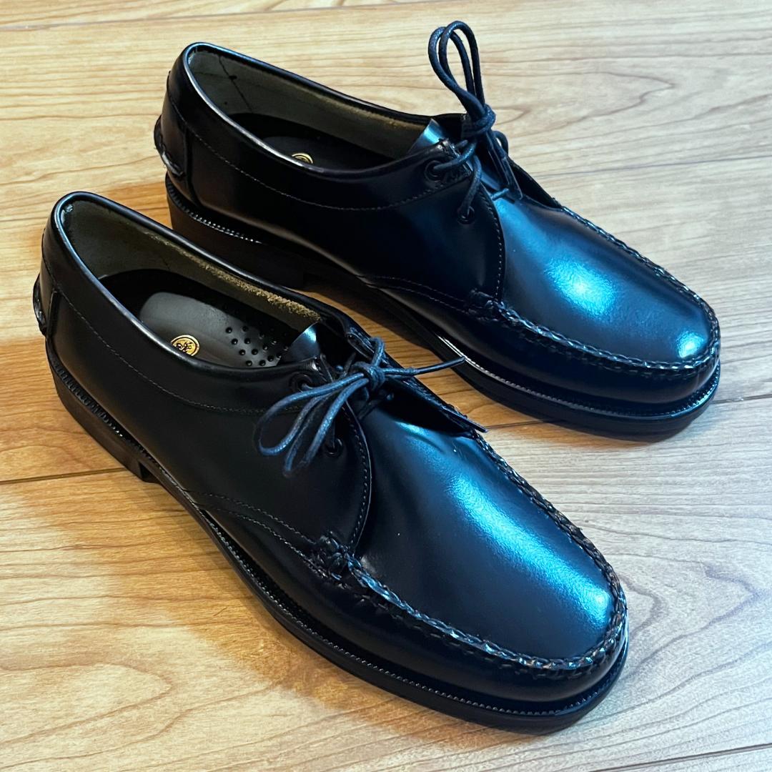 未使用 セバゴ　SEBAGO ローファー 　25.5 ブラック　モカシン