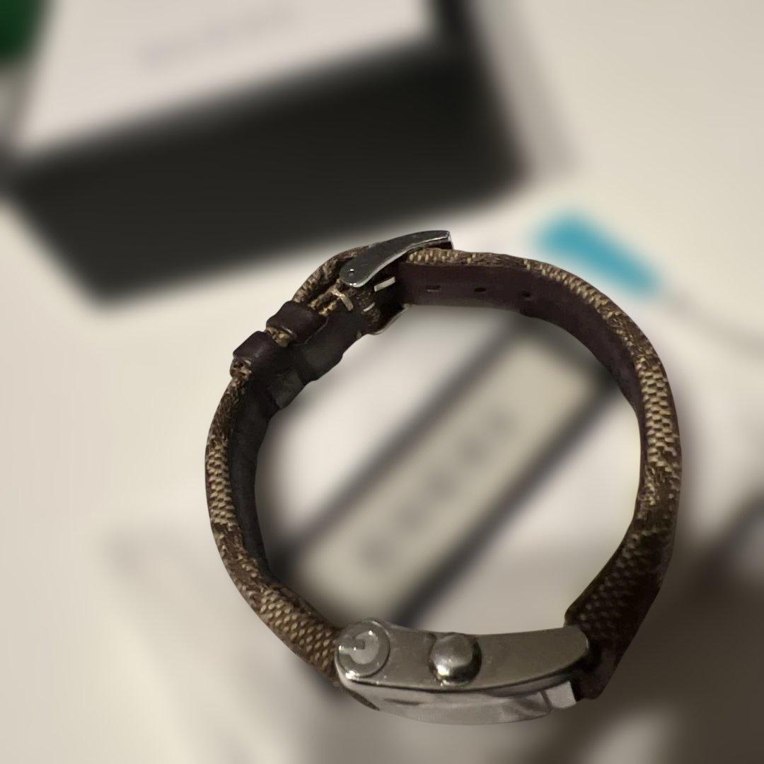 【美品・希少】GUCCI グッチ キャンバスベルト レディース 腕時計