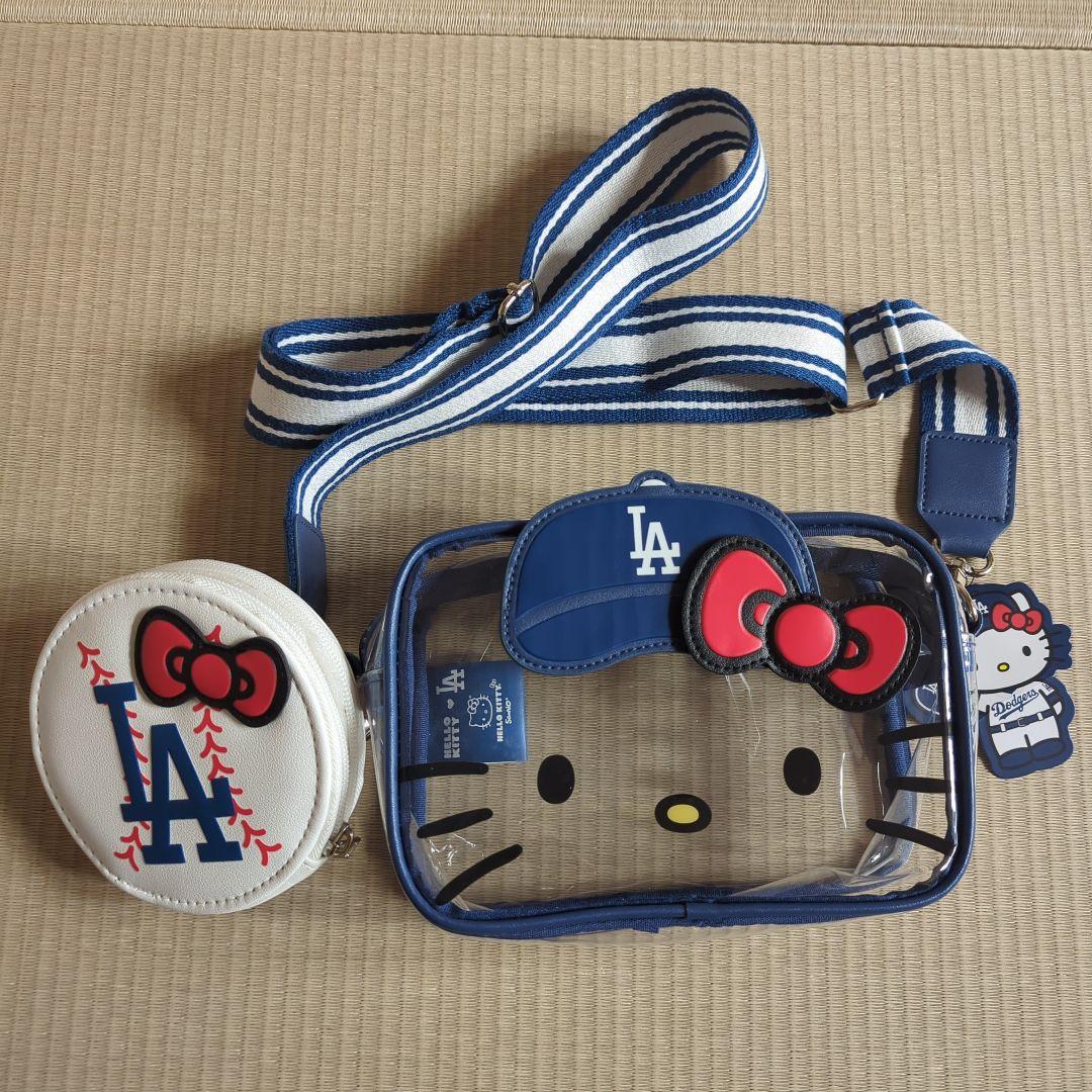 値下げしました！ドジャース ハローキティ クロスボディバッグ 8/5 限定配布