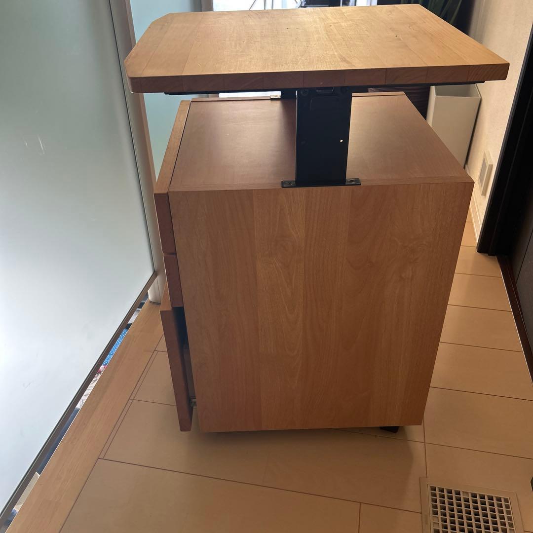 hotta woody ウィンディ昇降袖机 デスクワゴン サイドワゴン 子供