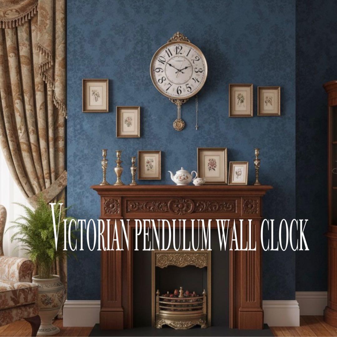 アンティーク雑貨 Victorian ペンデュラムウォールクロック
