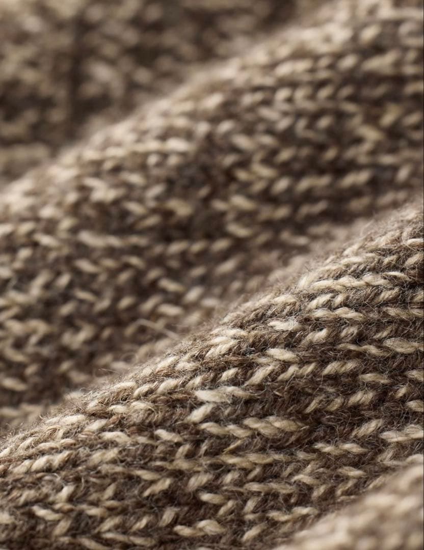 【RRL】マーブル タートルネック リブニット 長袖 セーター　25年モデル