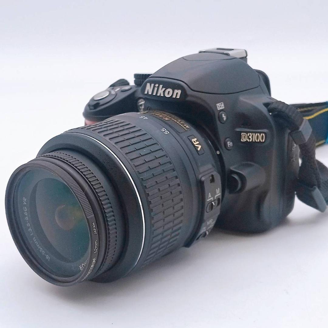 【077】ニコン Nikon D3100 レンズキット 一眼レフ