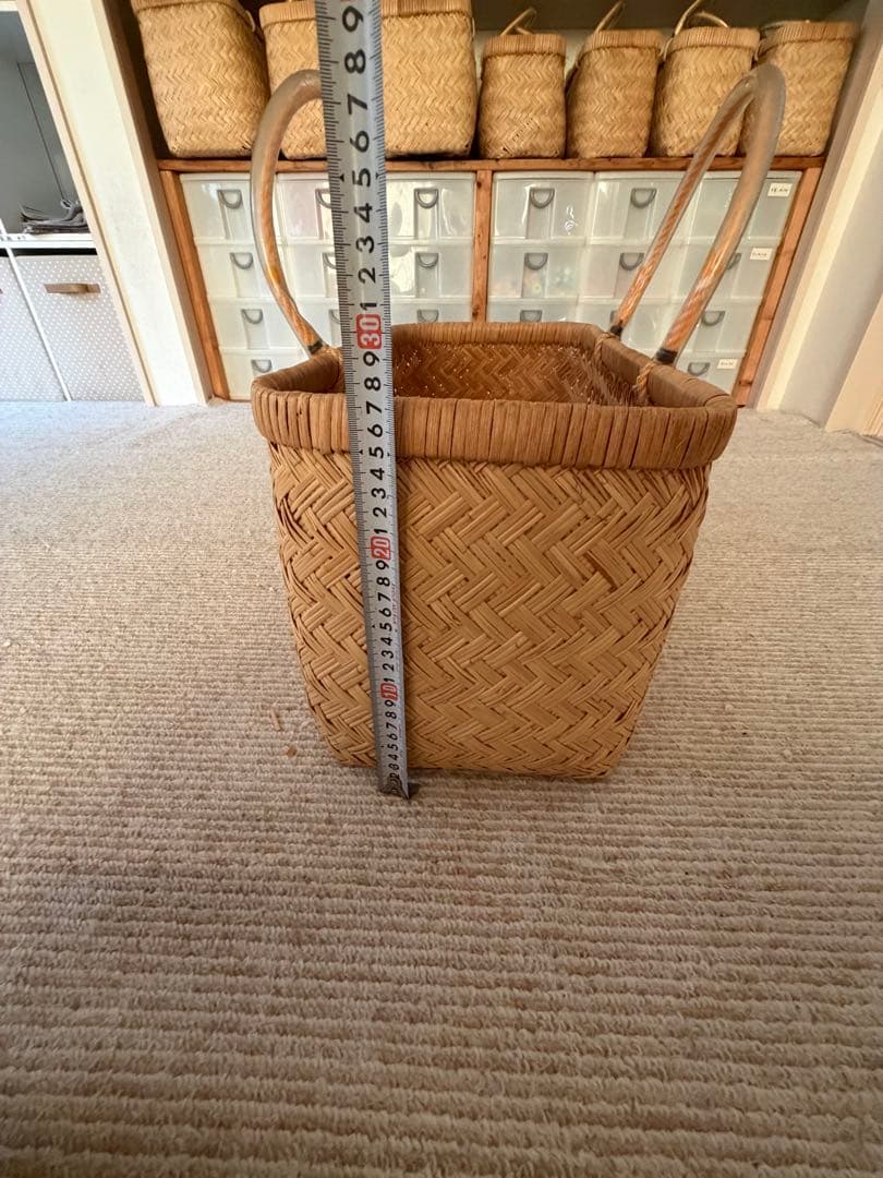 竹虎　すず竹市場かご　特大